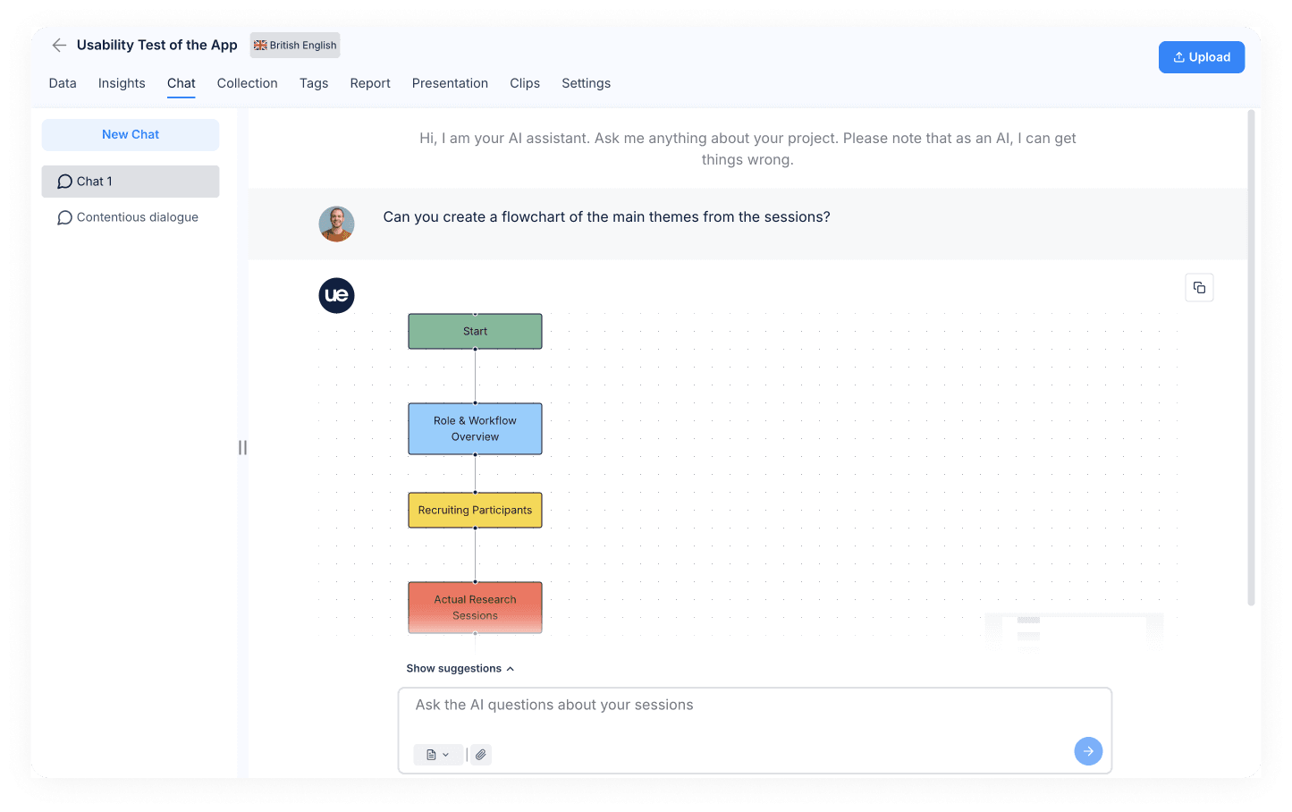 AI Chat Interface